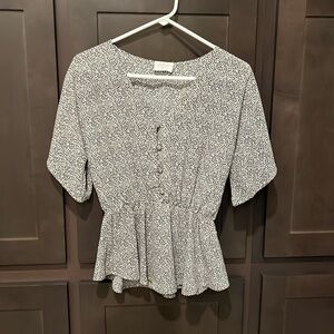 Peplum Blouse